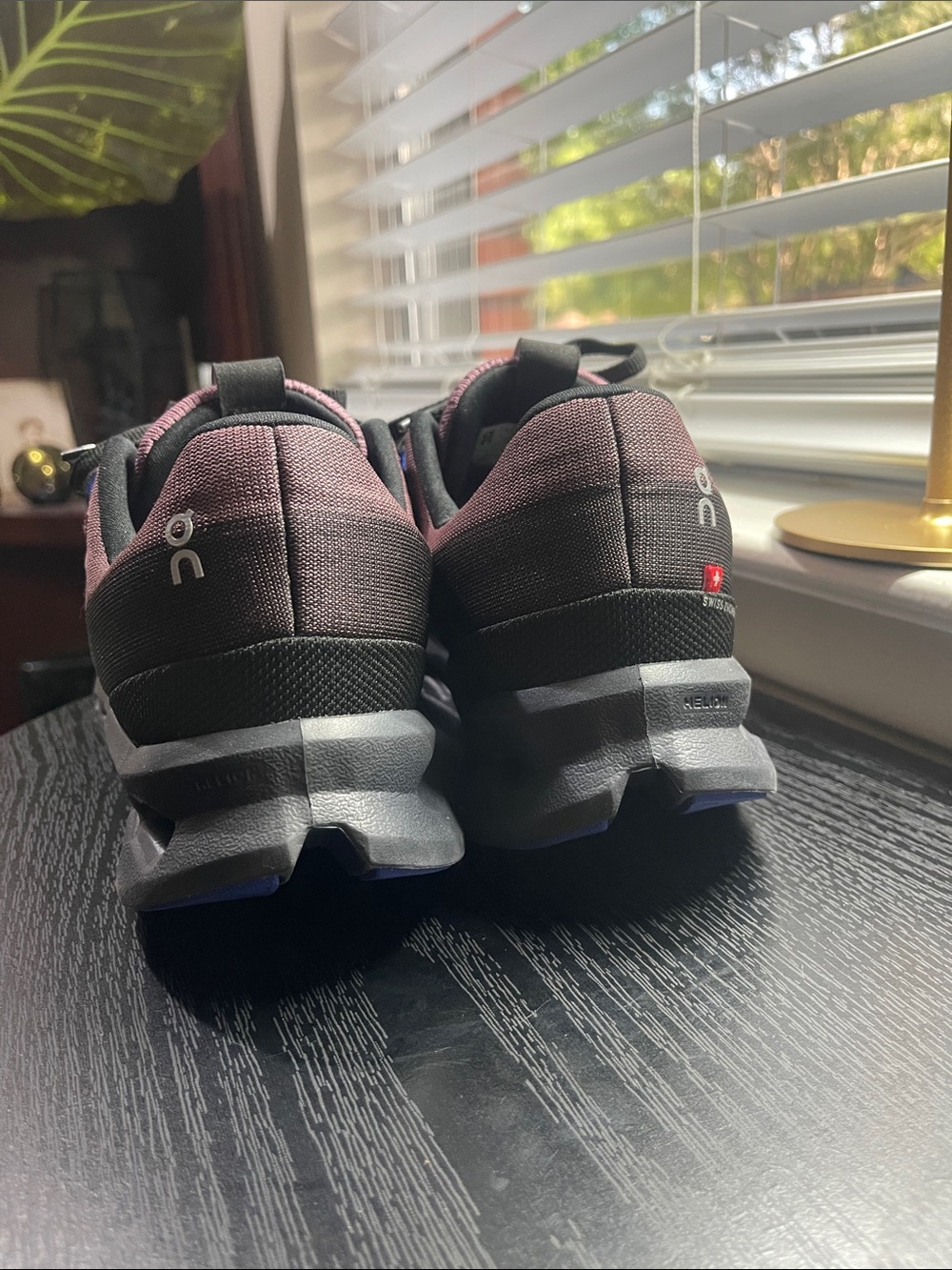 On Running Women's CloudSurfer in Black and purple 9 - Picture 9 of 9